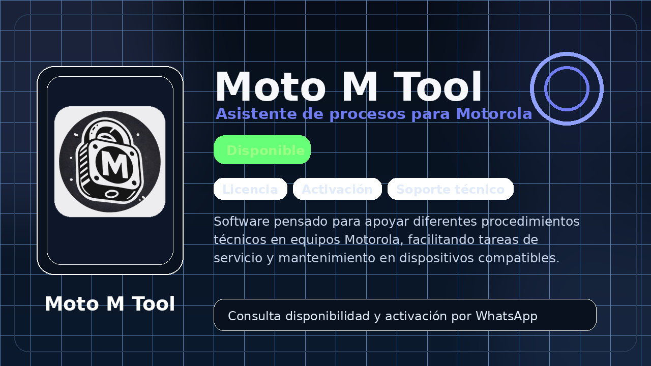 Moto M Tool